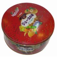 Homimi綜合水果味糖扁圓罐700克